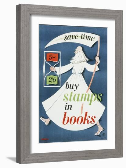 Save Time Buy Stamps in Books-Thomas-Framed Art Print