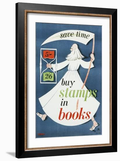 Save Time Buy Stamps in Books-Thomas-Framed Art Print