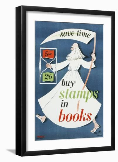 Save Time Buy Stamps in Books-Thomas-Framed Art Print
