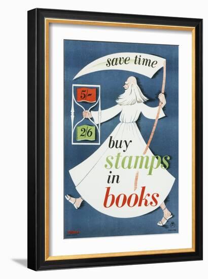 Save Time Buy Stamps in Books-Thomas-Framed Art Print