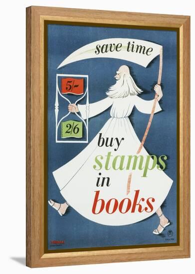 Save Time Buy Stamps in Books-Thomas-Framed Stretched Canvas