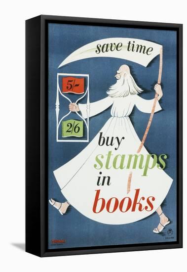 Save Time Buy Stamps in Books-Thomas-Framed Stretched Canvas