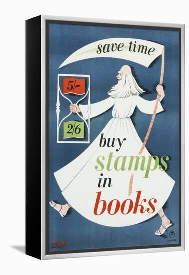 Save Time Buy Stamps in Books-Thomas-Framed Stretched Canvas