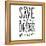 Save Water Drink Wine-Sd Graphics Studio-Framed Stretched Canvas