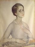 Portrait of Countess Eliso Dadiani, 1919-Savelij Abramovich Sorin-Framed Giclee Print