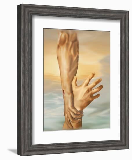 Saving Grace-Ron Marsh-Framed Art Print