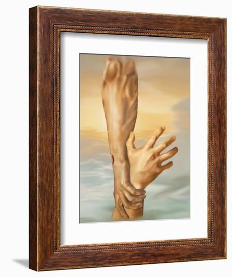 Saving Grace-Ron Marsh-Framed Art Print