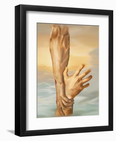 Saving Grace-Ron Marsh-Framed Art Print