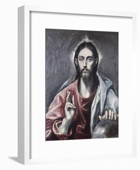 Savior of the World-El Greco-Framed Giclee Print