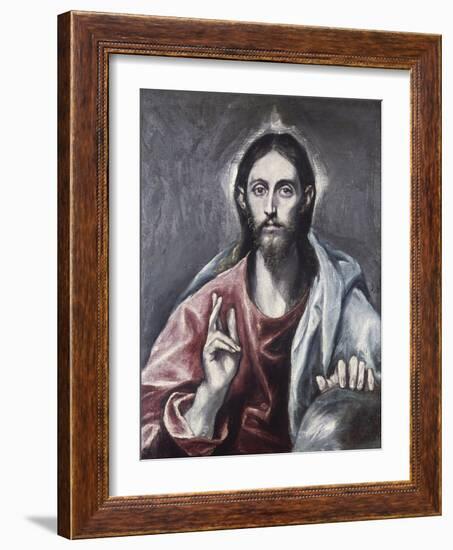 Savior of the World-El Greco-Framed Giclee Print