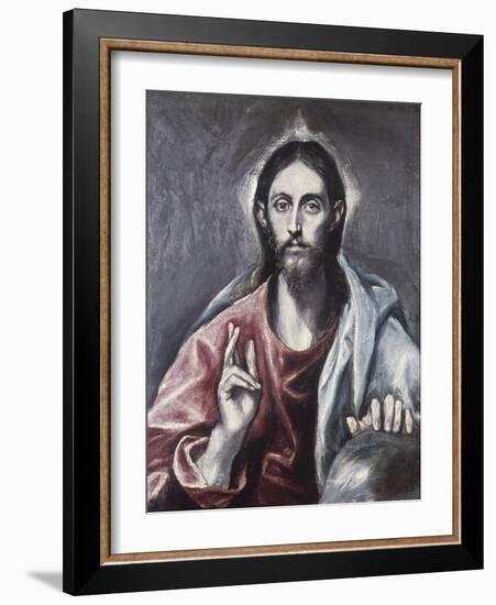 Savior of the World-El Greco-Framed Giclee Print