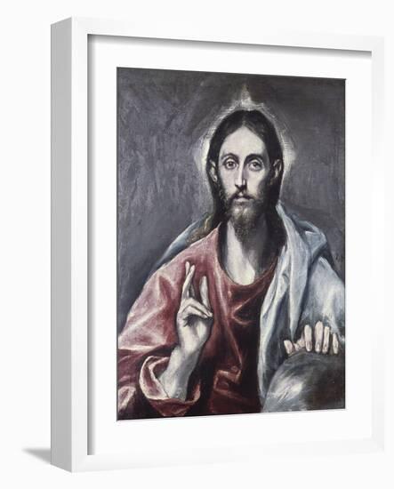 Savior of the World-El Greco-Framed Giclee Print