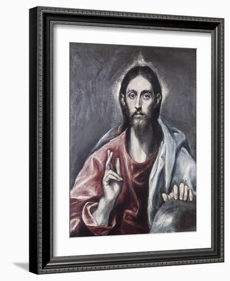 Savior of the World-El Greco-Framed Giclee Print