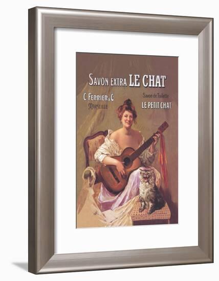Savon Extra le Chat-null-Framed Art Print