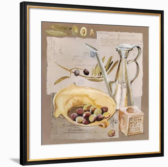 Savon Huile D'Olive-Lizie-Framed Art Print