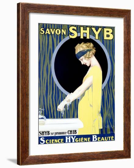 Savon Shyb-Rene Lelong-Framed Giclee Print