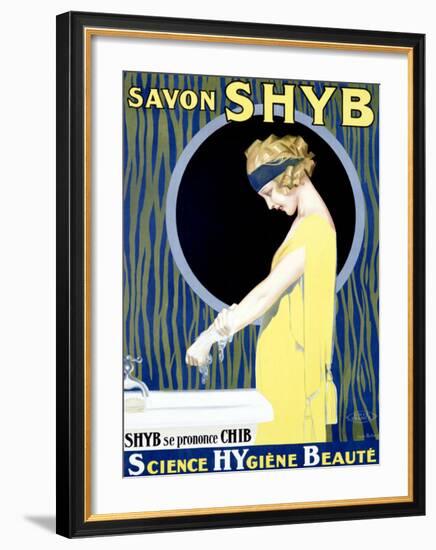 Savon Shyb-Rene Lelong-Framed Giclee Print