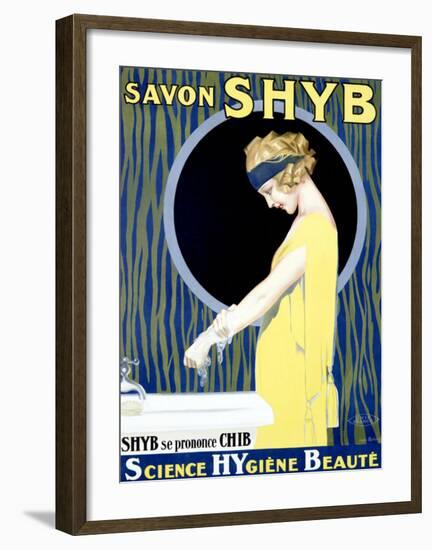 Savon Shyb-Rene Lelong-Framed Giclee Print