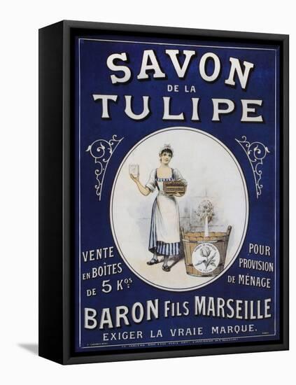 Savon Tulipe-Vintage Apple Collection-Framed Premier Image Canvas