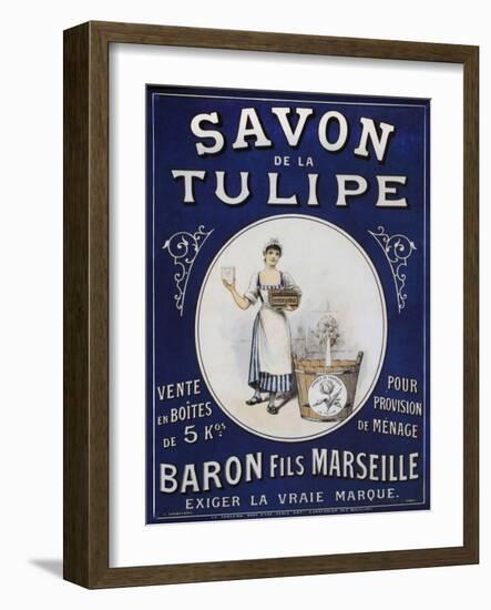 Savon Tulipe-Vintage Apple Collection-Framed Giclee Print