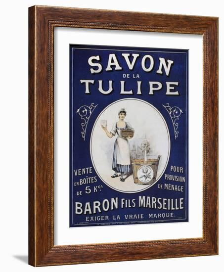 Savon Tulipe-Vintage Apple Collection-Framed Giclee Print