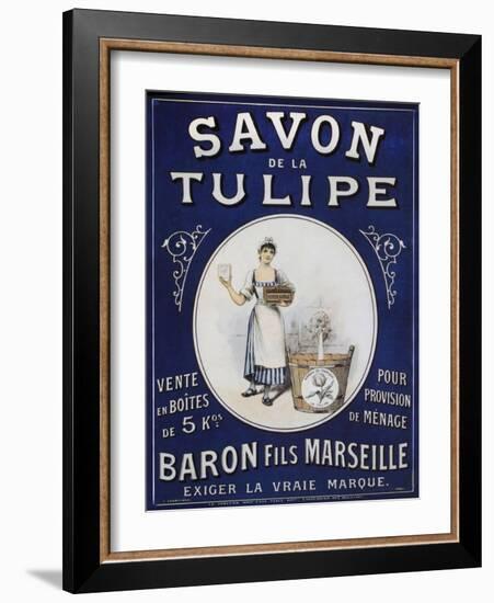 Savon Tulipe-Vintage Apple Collection-Framed Giclee Print