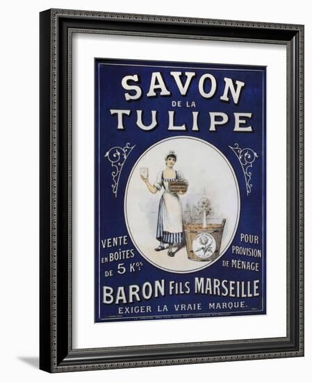 Savon Tulipe-Vintage Apple Collection-Framed Giclee Print