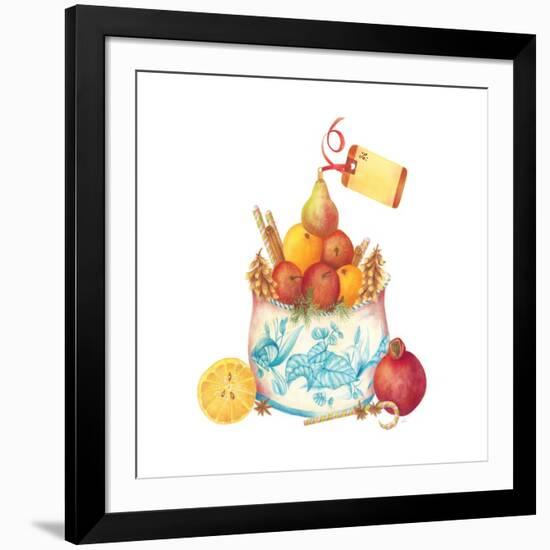 Savor the Season Customizable Holiday Card-Deborah Kopka-Framed Giclee Print