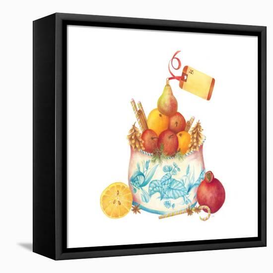 Savor the Season Customizable Holiday Card-Deborah Kopka-Framed Premier Image Canvas