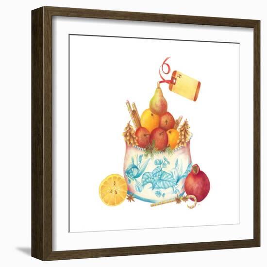 Savor the Season Customizable Holiday Card-Deborah Kopka-Framed Giclee Print