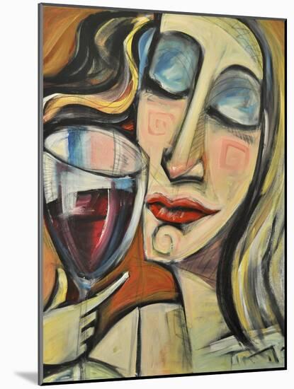 Savoring the First Sip-Tim Nyberg-Mounted Giclee Print