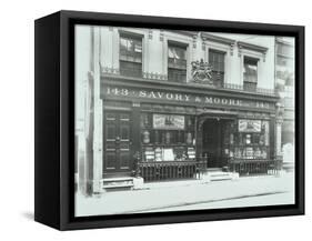 Savory and Moores Pharmacy, 143 New Bond Street, London, 1912-null-Framed Premier Image Canvas