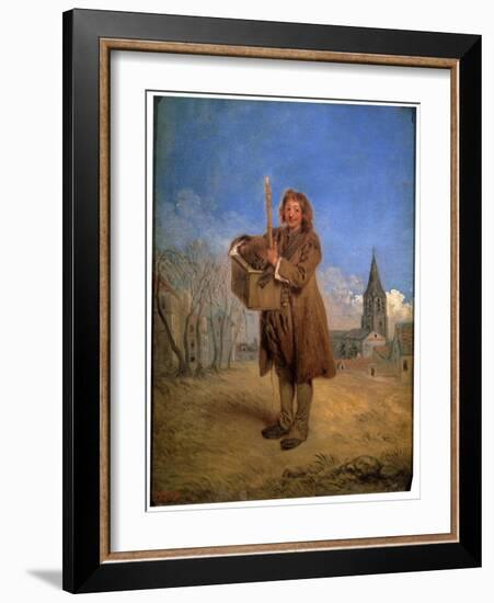 Savoyard with a Marmot, 1716-Jean-Antoine Watteau-Framed Giclee Print