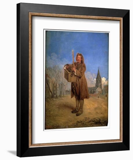 Savoyard with a Marmot, 1716-Jean-Antoine Watteau-Framed Giclee Print