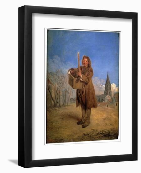 Savoyard with a Marmot, 1716-Jean-Antoine Watteau-Framed Giclee Print