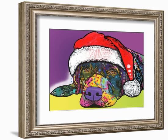 Savvy Labrador Christmas-Dean Russo-Framed Giclee Print