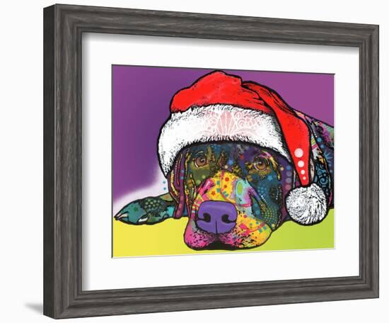 Savvy Labrador Christmas-Dean Russo-Framed Giclee Print