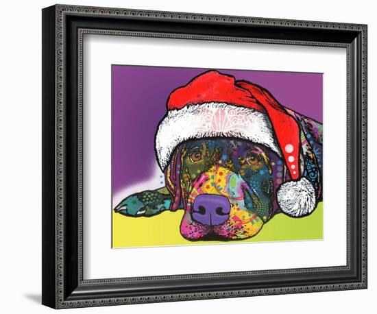 Savvy Labrador Christmas-Dean Russo-Framed Giclee Print