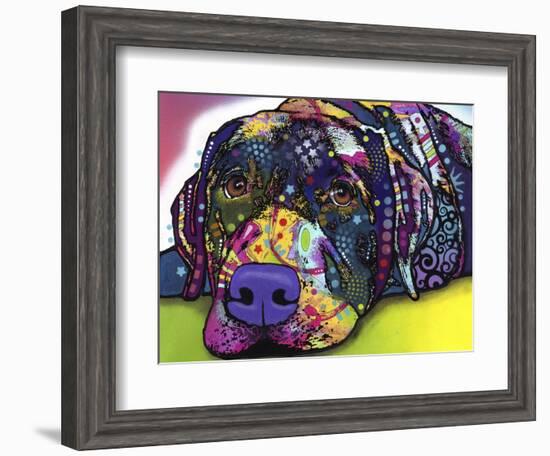 Savvy Labrador-Dean Russo-Framed Giclee Print