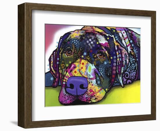 Savvy Labrador-Dean Russo-Framed Giclee Print