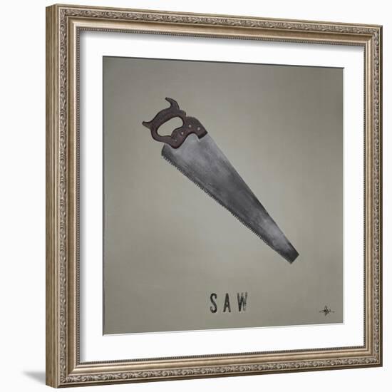Saw-Kc Haxton-Framed Art Print
