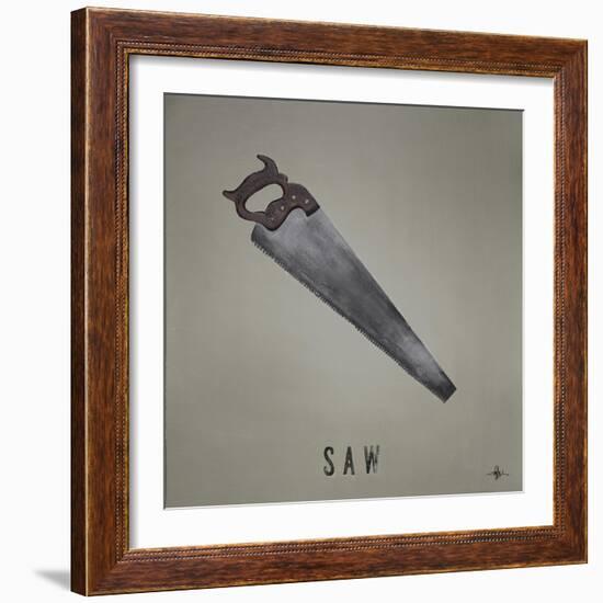 Saw-Kc Haxton-Framed Art Print