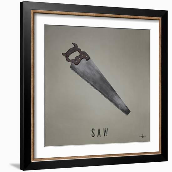 Saw-Kc Haxton-Framed Art Print