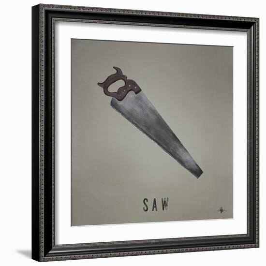 Saw-Kc Haxton-Framed Art Print