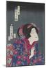 Sawamura Tanosuke as Princess Kiyo, February 1868-Toyohara Kunichika-Mounted Giclee Print