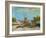 Sawing Wood, 1867-Alfred Sisley-Framed Giclee Print