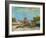 Sawing Wood, 1867-Alfred Sisley-Framed Giclee Print