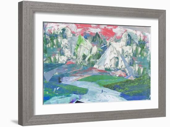 Sawtooth II, 2017-David McConochie-Framed Giclee Print