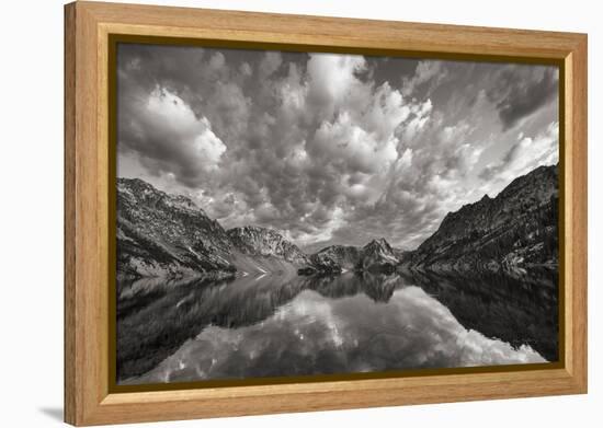 Sawtooth Lake Reflection I-Alan Majchrowicz-Framed Premier Image Canvas