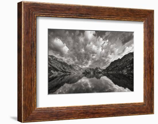 Sawtooth Lake Reflection I-Alan Majchrowicz-Framed Photographic Print